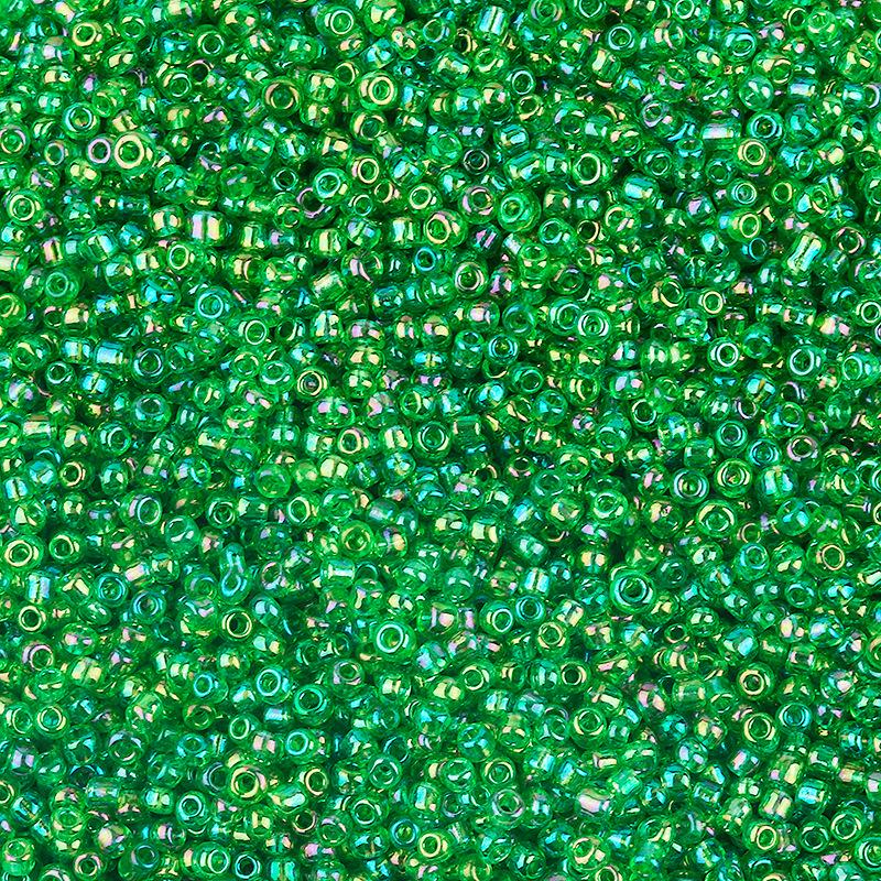 2mm Transparent Iridescent AB Glass Seed Beads for DIY Bracelets