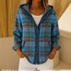 3D Digital Print Women's Hooded Cardigan Sweater - European Size, Autumn/Winter 2026 Collection