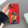Cartoon Paws P-Patrols Phone Case For Iphone 16 Plus 15 14 Pro Max 13 Mini 11 12 Xr X Xs 6 7 8 SE Plus Back Cover