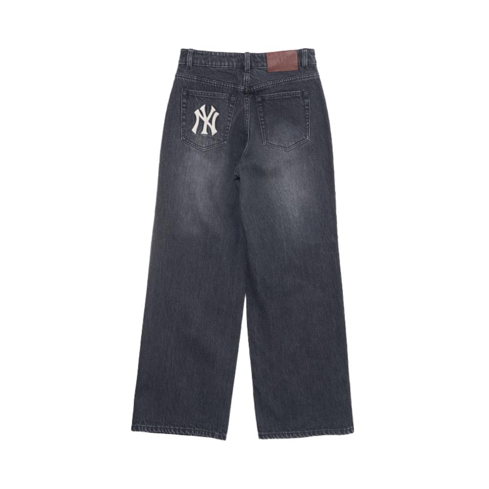 New MLB New York Yankees Jeans Women's Charcoal Gray 3FDPV0144-50CGS