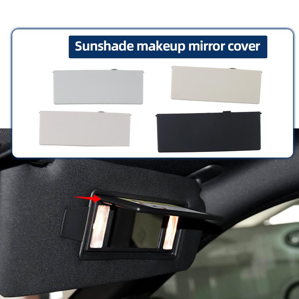 Sun Visor Vanity Mirror Cover for Jaguar, Range Rover Evoque, Discovery 4 & Range Rover - Replaces OE# LR075958-1, LR075957