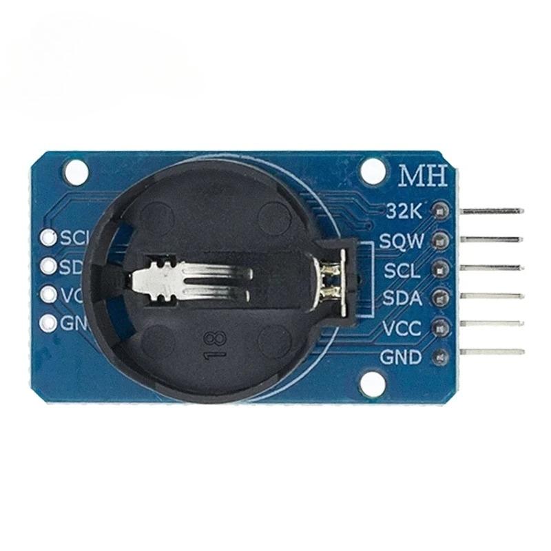 

DS3231 AT24C32 IIC Module Precision Clock Module (without battery) DS3231 Memory Module синій