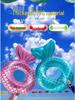 Inflatable Adult Mermaid Tail Swim Ring & Floating Water Chair