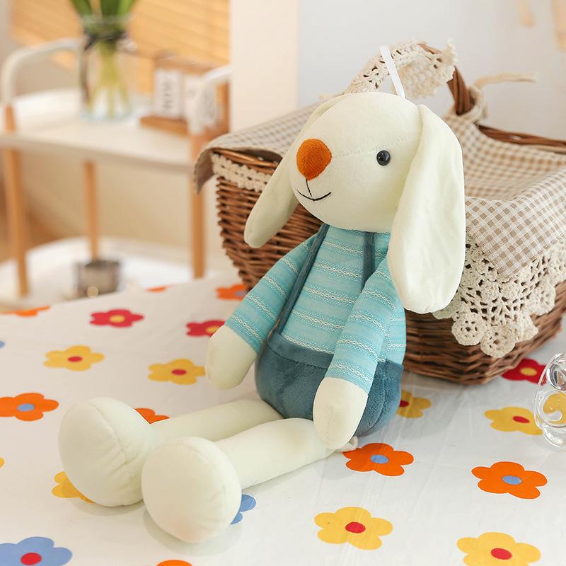 Long-Eared Rabbit Plush Toy for Kids - Cute Candy Rabbit Doll for Girls