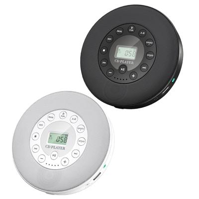 Disc Player USB AUX Playback Car Disc Player Rechargeable MP3 Player for Home C