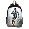 Zaino Scolastico M-Messi Stella del Calcio Rucksack Zainetto per Bambino Zaino Moda Zaino Sportivo Calcio Regalo per Bambini