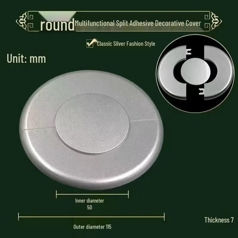 Self-Adhesive Decorative Wall Hole Cover for Faucets and Air Conditioners
