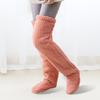 Warm Over Knee Fuzzy Socks Thickened Leg Protection Keep Long Warmer Comfortable To Wear Socks Plush Slipper