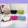 Vintage Color-block Casual 2024 New Korean Fashion Minimalist Small Shoulder Bag