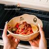 Ru Han Cartoon Ceramic Salad Bowl