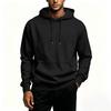 Men's Casual Hoodie with Front Pocket, Color Pullover Sweatshirt