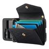 For Samsung Galaxy Z Flip7 FE 5G/Z Flip6 5G Case Card Holders PU Leather+PC Phone Cover with Detachable Shoulder Strap