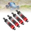 4 PCS 75mm RC Car Oil  S Aluminum Alloy Damper Set for 1/10 Scale RC Cars