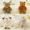 Bear Elephant Rabbit Plush Toys Cute Animal Stuffed Dolls Kids Gifts Birthday
