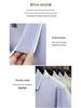 Polo da uomo a maniche corte in misto seta - Top casual in maglia con colletto