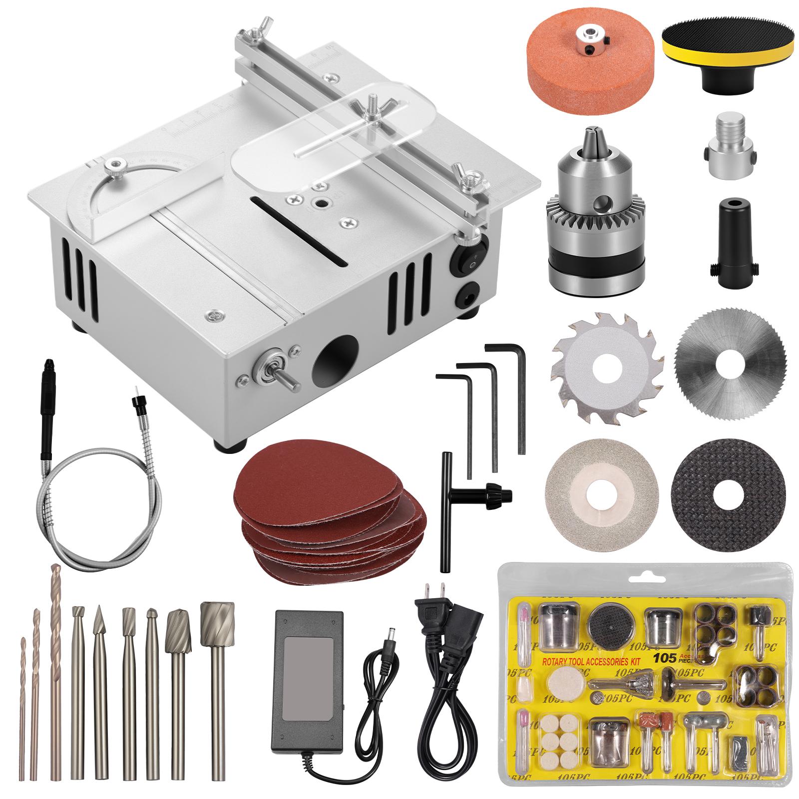 

Мини Электрическая Настольная Пила 7-ступенчатая Регулируемая Маленькая Бытовая DIY Режущая Машина Настольная Пила для Резки ПХБ Акрила Дерева