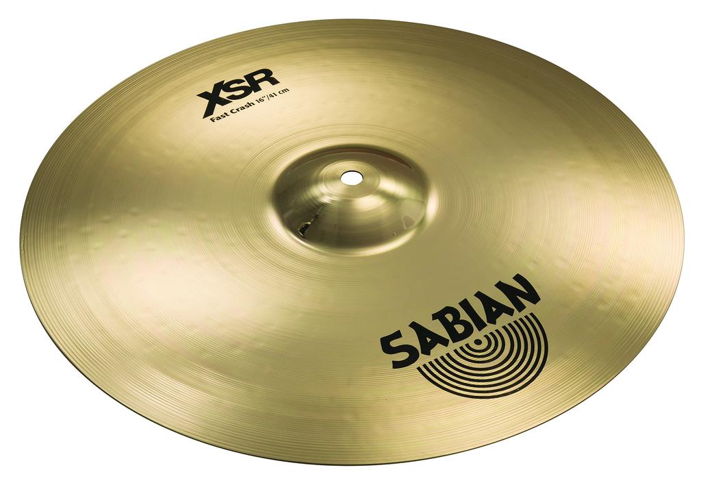 SABIAN Crash Cymbal XSR Fast Crash FAST CRASH XSR-16FC-B