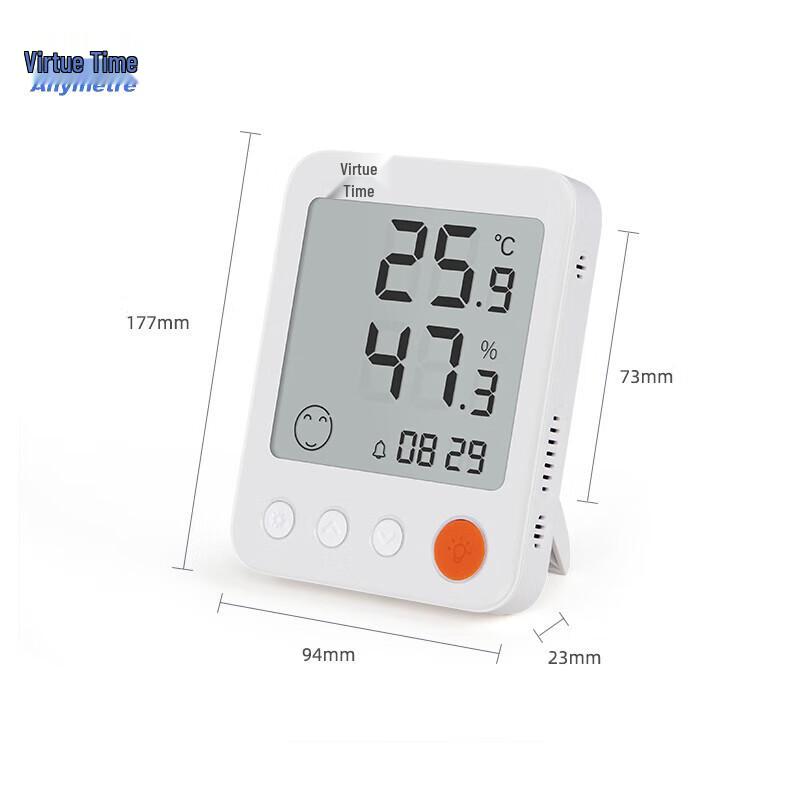 METEOR JR916 Industrial Digital Thermometer Hygrometer