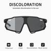 Photochromic Sports Glasses Men Woman Polarized Bike Eyewear for Mountain Cycling UV400 Sunglasses Bicycle Road Óculos Ciclismo