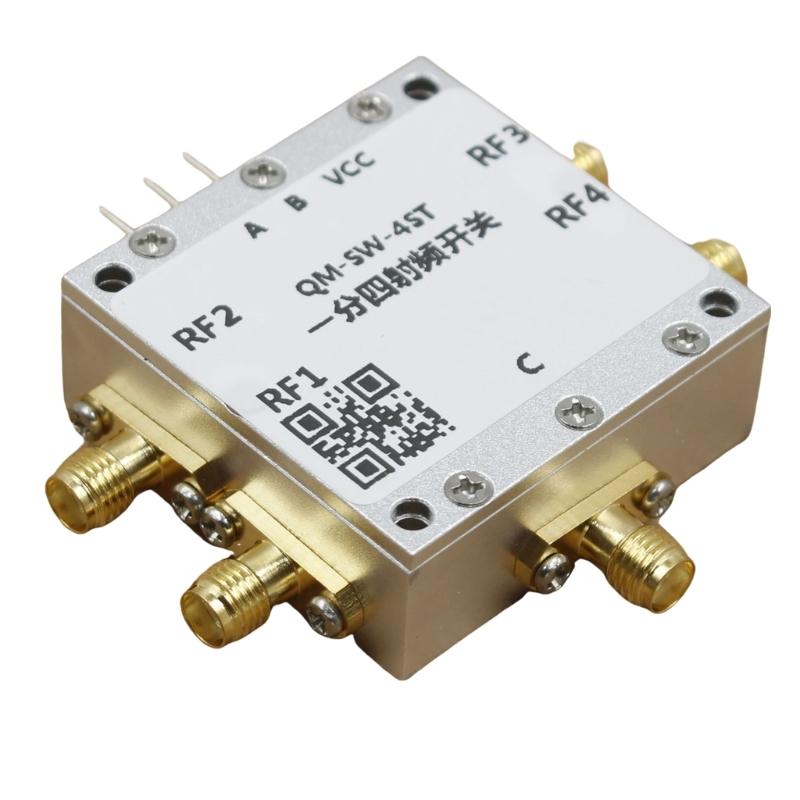 SP4T sSwitch DC00.1-0.1-6GHz RF Switches 1 to 4 RF Single Poles Four Throw Switches Switching Microwave Electronic Switc