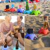 Beach Cup Holder Trip Must Haves Sand Cup Holders for Women Adults Family Friends Beach Vacation Essentials Supplies Accessories