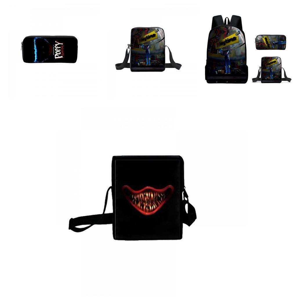 Poppy Playtime Huggy Wuggy Kissy Missy Backpack For Kids Stylish And Functional!