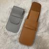 Fashionable Travel Watch Storage Case PU Leather Bag with Multiple Compartments for Display Organization Home Use