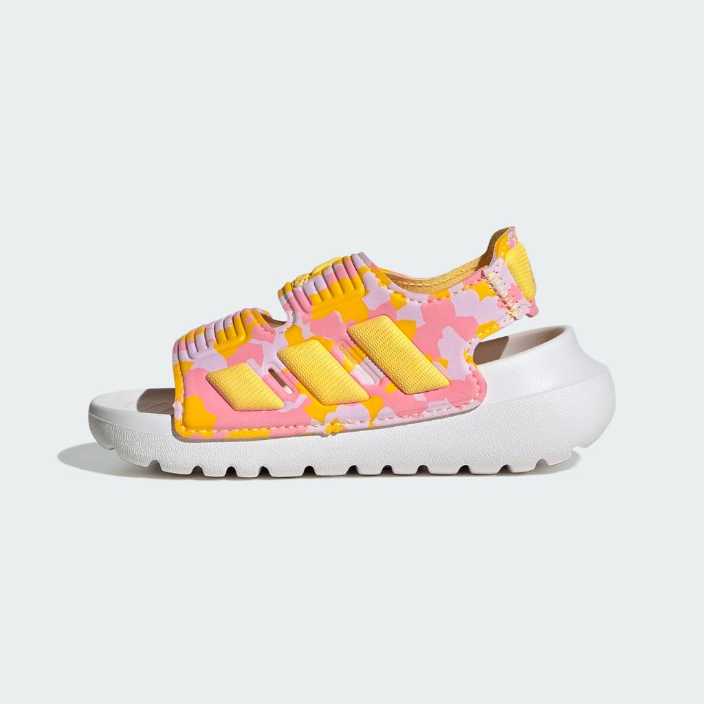 Adidas Altaswim 2.0 Comfortable Casual Non-Slip Durable Low-Top Walking Shoes Baby Shoes Yellow Pink White IE8273