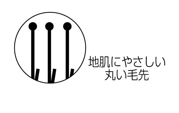 Ikemoto Brush Soft Brushing Extra Soft Made In Japan Hairbrush/IKMT Brush, (XS) IKH2627,