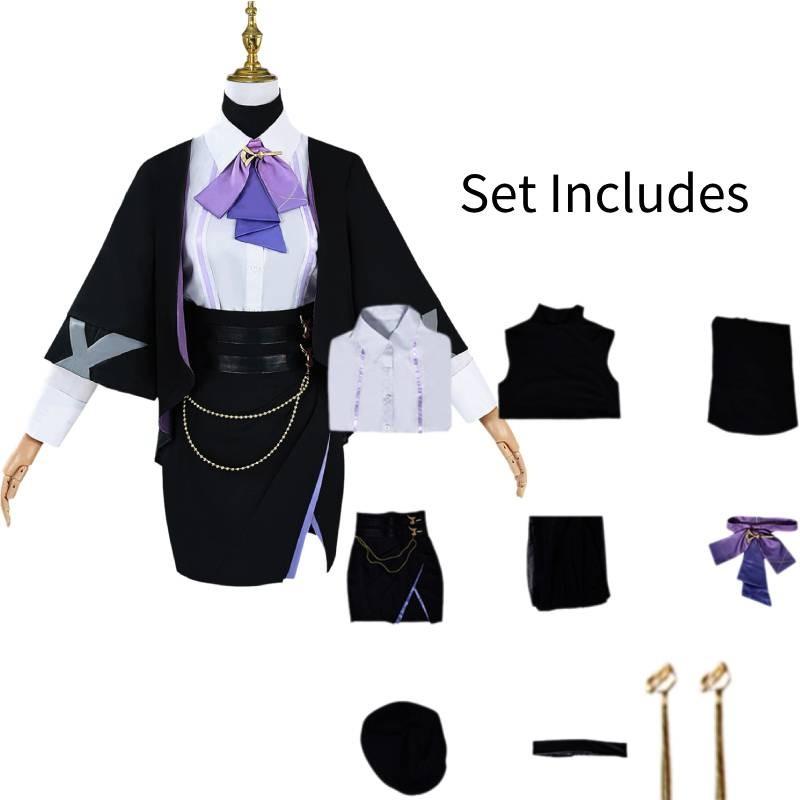 Genshin Impact Sigewinne Cos Clothing Perform Cosplay Set Party Costume Xmas
