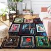 Cybernetic Parrot Collection Pattern Rug Floor Mat for Living Room or Bedroom Soft and Comfortable Carpet a Gift for Birthday and Holiday.
