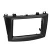2Din Radio Stereo Fascia Frame CD Panel Trim Replacement for Mazda 3 Axela 2009‑2013
