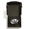 Shoyeido Korippu Shell Matte Incense Holder Silver