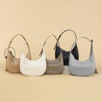 Premium Halbmondtasche Nischendesign neue tragbare Halbmondtasche vier Jahreszeiten vielseitige Schultertasche Damen