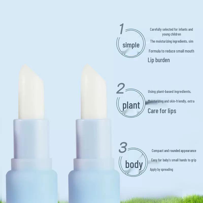 Infant & Toddler Long-Lasting Moisturizing Lip Balm - Colorless for Little Boys