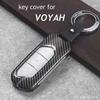Metal Key Case Cover For VOYAH Free Dreamer 2024  Holder Shell Keychain Accessories