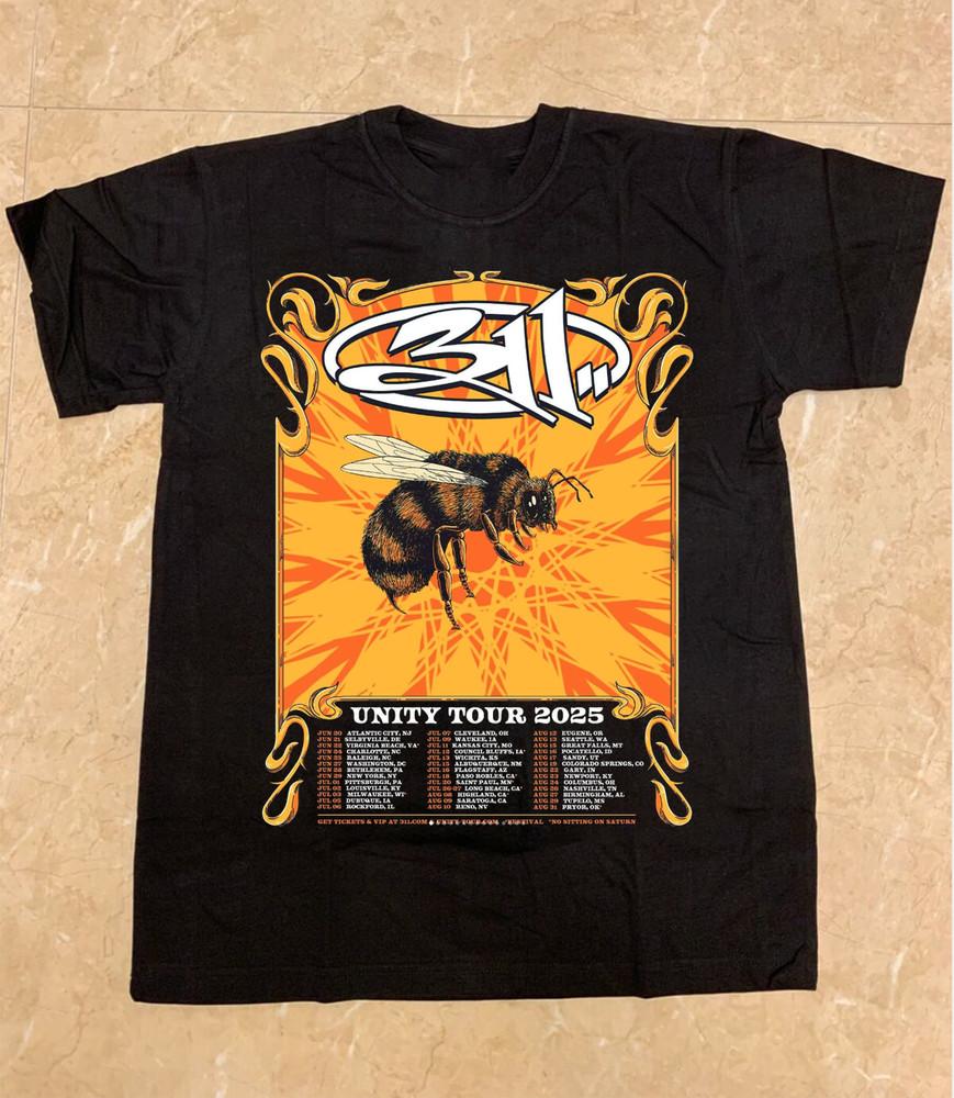 311 THE UNITY TOUR Band Gift for Fan S to 5XL Unisex T-shirt Unisex T-Shirt XL
