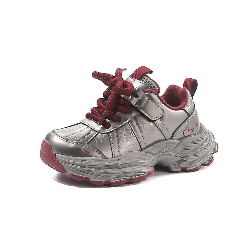 

Детская спортивная обувь 2025 зима взрыв флис теплая обувь для маленькой девочки повседневная модная обувь для мальчиков две хлопковые туфли 27-31 yards, 5 pairs in one hand