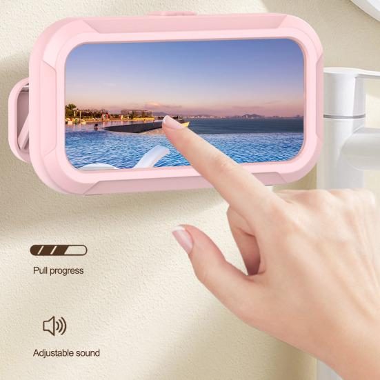 Dusche Telefon Halter Wasserdichte Wand Halterung Ständer Fall für Badezimmer Badewanne Küche