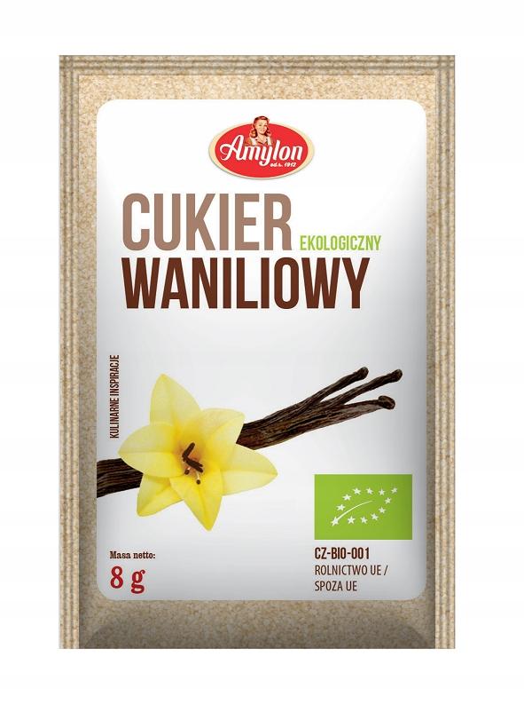 ORGANIC VANILLA SUGAR 8 g - AMYLON