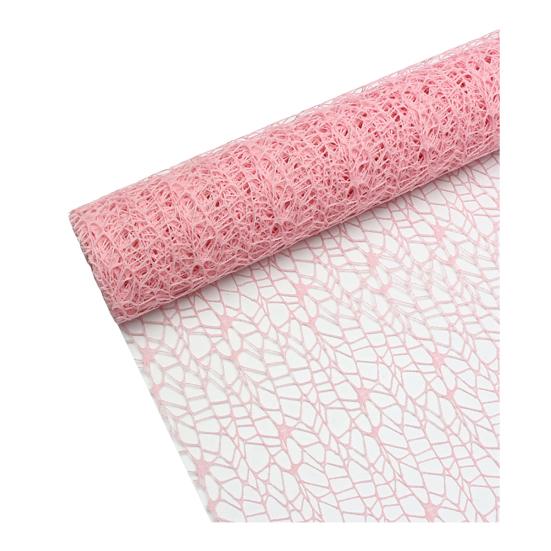 Flower Wrapping Paper Jacquard Hollow Net Wrapper For Bouquet Packaging Flower Packaging