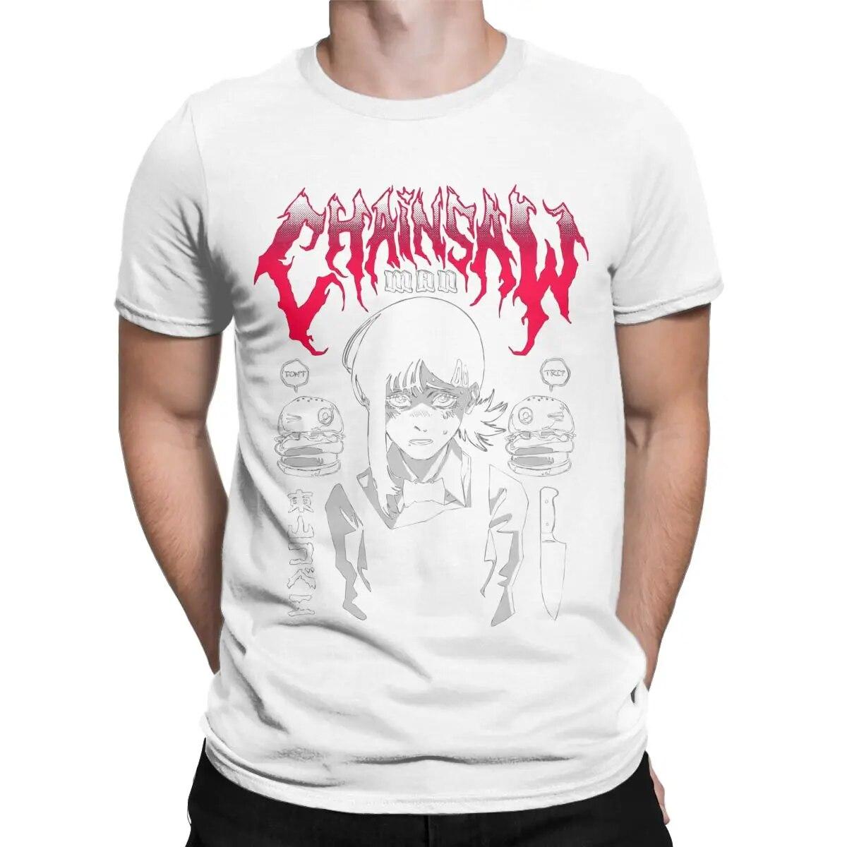 

Harajuku Anime Chainsaw Unisex Higashiyama Kobeni Футболка Unisex Unisex Oversize Футболки Classic Simple Футболка Unisex Aesthetic Prevalent Tee 4XL