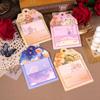 Little Prince Theme Creative Convenience Sticker, Tearable Sticker, Pink Fairy Tale Style Student Office Memo
