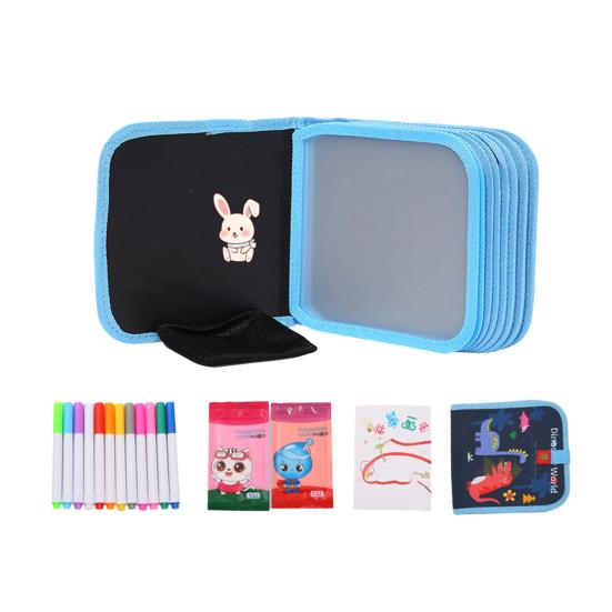 Children Drawing Book with Pens 6/10/14/16 Pages Erasable Painting Book Toddlers Boys Girls Educational