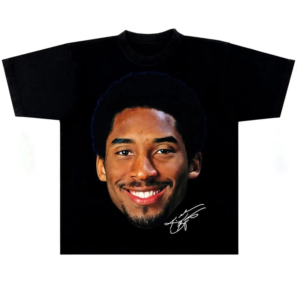 basketball star Trend Fashion Streetwear Pattern Printing Summer Cotton Men's and Women's T-Shirts Autumn and winter innerwear