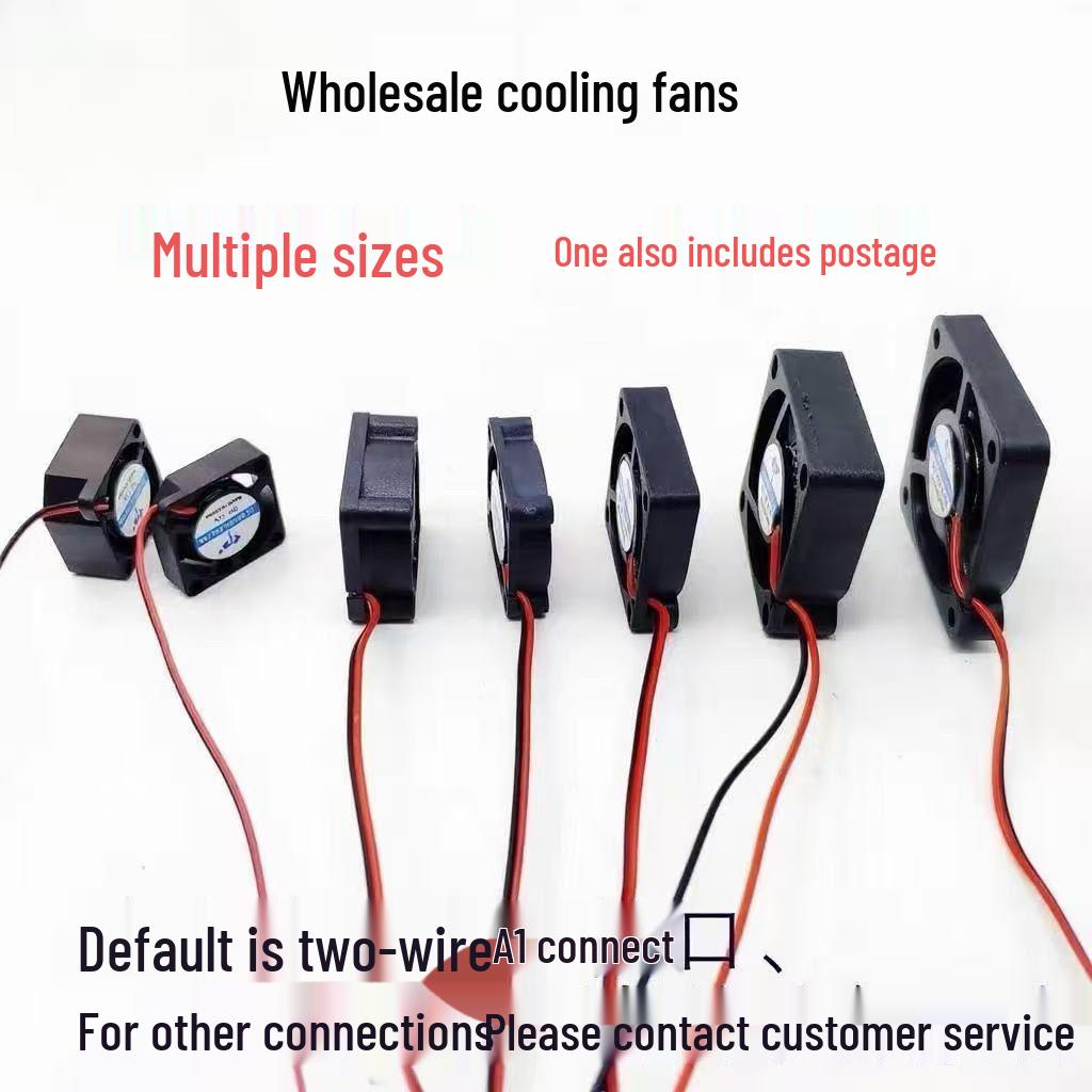 

Mini DC Cooling Fan in Various Sizes: 2CM to 4CM