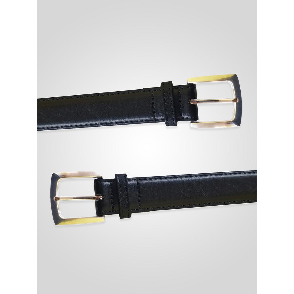Duke Mens D555 Lewis Plain Bonded Leather Belt