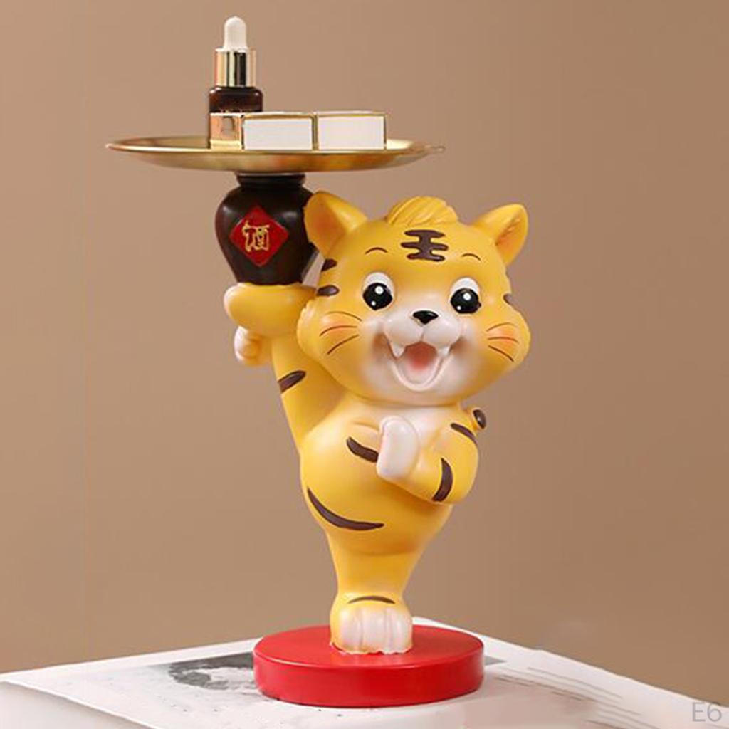 Cartoon Munt Geldkistje Beeldje Huis Woonkamer Decoratie