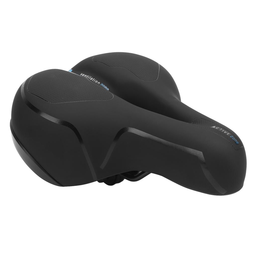 Cycling Seat with Night Reflective Strip Hollow Breathable Water Resistant Shock Absorbing