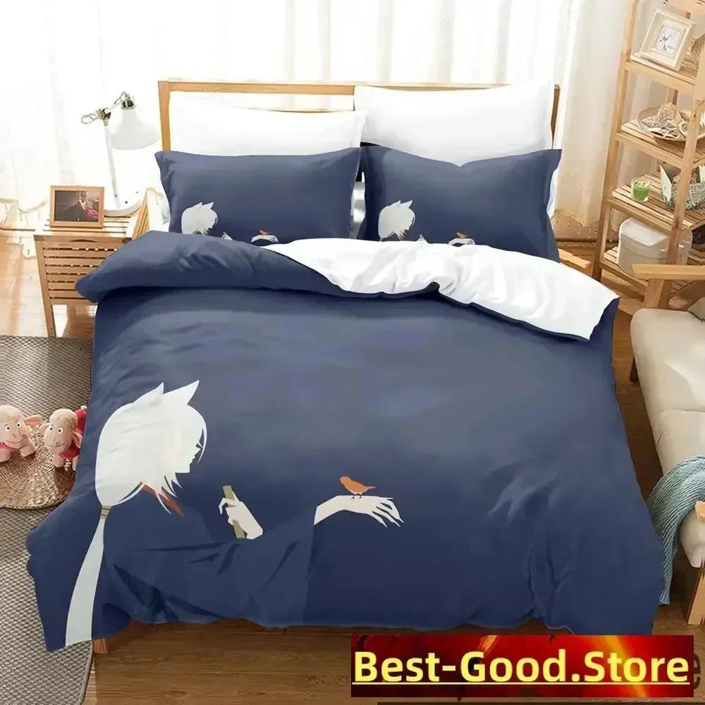 3D Print Kamisama Kiss Tomoe Anime Bedding Set Duvet Cover Sheet Printed Pillowcase Bed Full Queen King Size Comforter Bedroom